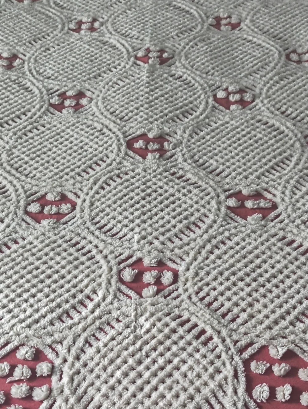 1930's Stunning Chenille Bedspread